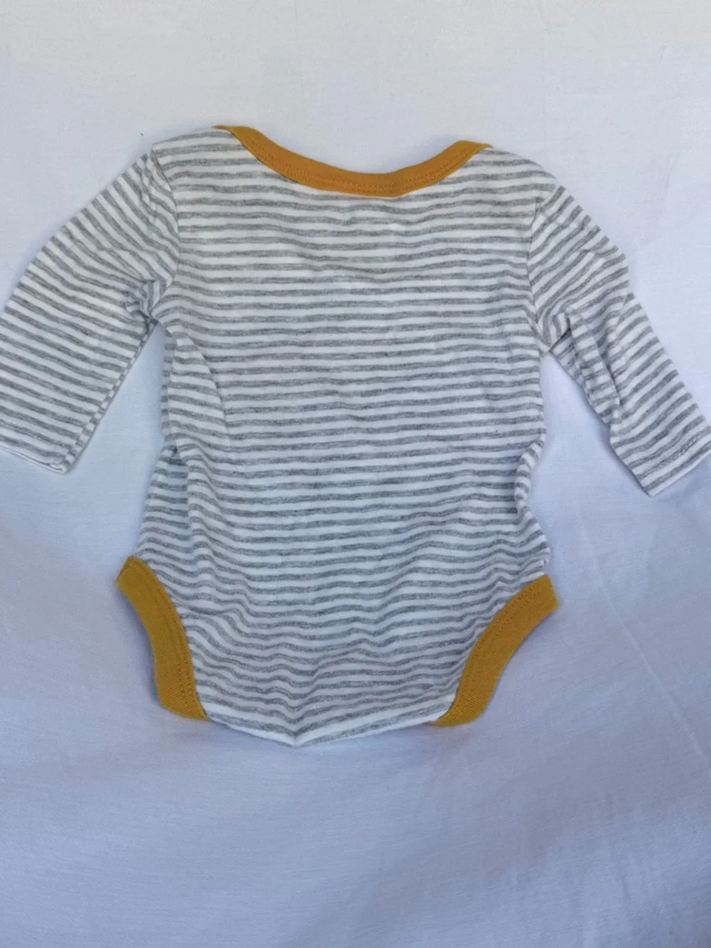 Warner Bros. Striped 'I'm a Keeper' One-Piece Bodysuit - Yellow Trim